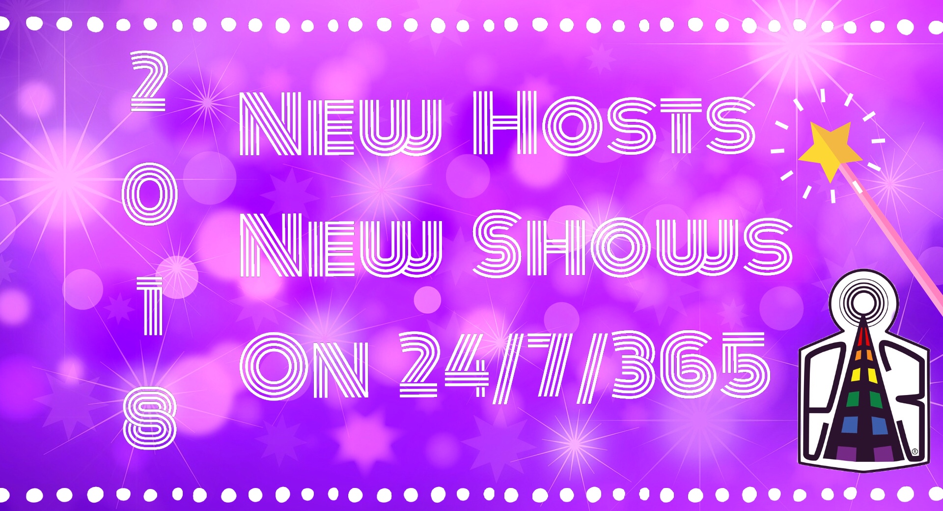 New Shows, New Programs, 24/7/365
